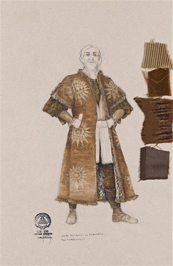 VARIOUS ARTISTS 7 theatre costume designs.